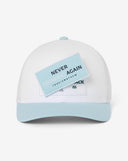 Travis Mathew Mens White Full Send Feb Snapback Hat