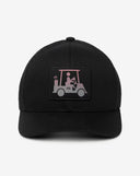 Travis Mathew Mens Black El Capitan 2.0 Snapback Hat