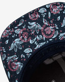 Travis Mathew Mens Heather Grey Flourish Snapback Hat