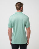 Travis Mathew Mens Eggshell Blue Acropolis Polo