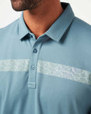 Travis Mathew Mens Captains Blue Full Flight Polo