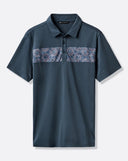 Travis Mathew Mens Mood Indigo/Vintage Indigo Good Good Acropolis Polo