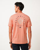 Travis Mathew Mens Terra Cotta Deco Tshirt