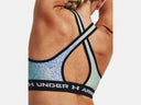 Under Armour Ladies Crossback Mid Print Sports Bra
