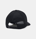 Under Armour Mens Black/White Project Rock Trucker Hat