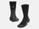 Under Armour Mens Black/Castlerock All Weather Wool Sock