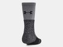 Under Armour Mens Titan Grey/Black All Weather Wool Boot Socks