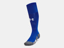Under Armour Royal/Pitch Grey/White Magnetico Grip Over the Calf Sock