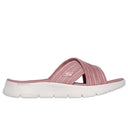 Skechers Ladies Mauve Go Walk Flex Sandal