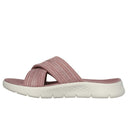 Skechers Ladies Mauve Go Walk Flex Sandal