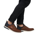 Rieker Mens Brown Dustin Dress Shoe