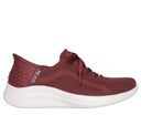 Skechers Ladies Burgundy Ultra Flex 3.0 Brilliant Shoe