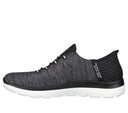 Skechers Ladies Black/White Summits Dazzling Haze Shoes