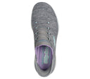 Skechers Ladies Grey/Multi Summits Dazzling Haze Shoe