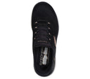 Skechers Ladies Black/Rose Gold Summits Classy Nights Slip In Shoe