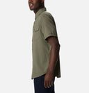 Columbia Mens Stone Green Utilizer II Solid SS Shirt