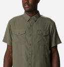 Columbia Mens Stone Green Utilizer II Solid SS Shirt