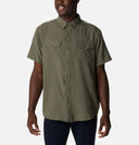 Columbia Mens Stone Green Utilizer II Solid SS Shirt