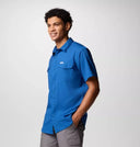 Columbia Mens Mountain Blue Utilizer II SS Shirt