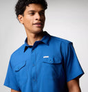 Columbia Mens Mountain Blue Utilizer II SS Shirt