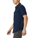 Columbia Mens Collegiate Navy Utilizer II Solid SS Shirt