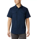 Columbia Mens Collegiate Navy Utilizer II Solid SS Shirt