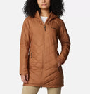 Columbia Ladies Camel Brown Heavenly Long Hooded Jacket