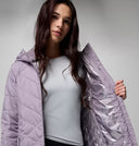 Columbia Ladies Shale Purple Heavenly Long Hooded Jacket