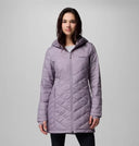 Columbia Ladies Shale Purple Heavenly Long Hooded Jacket