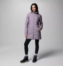 Columbia Ladies Shale Purple Heavenly Long Hooded Jacket