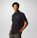 Columbia Mens Black Deserted Rapid Rivers II SS Shirt