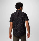 Columbia Mens Black Deserted Rapid Rivers II SS Shirt