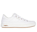 Skechers Ladies White Arch Fit Arcade- Meet Ya There Shoes