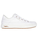 Skechers Ladies White Arch Fit Arcade- Meet Ya There Shoes