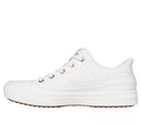 Skechers Ladies White Arch Fit Arcade-See Ya Later  Slip In Shoes