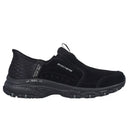 Skechers Ladies Black Hillcrest Sunapee Slip In Shoes