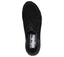 Skechers Ladies Black Hillcrest Sunapee Slip In Shoes