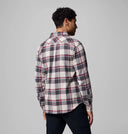 Columbia Mens Dark Stone Trails Edge Flare Gun Flannel LS Shirt
