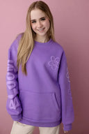 Small Bits of Happiness Ladies Be Bloom Crewneck