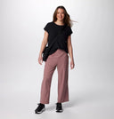 Columbia Ladies Black Boundless Trek SS Tshirt