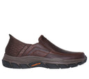 Skechers Men's Slip-ins Respected Elgin Red/Brown Shoe