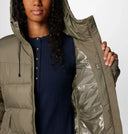 Columbia Ladies Stone Green Pike Lake II Long Jacket