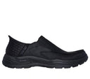 Skechers Mens Black Arch Fit Motley-Milo Slip In Shoes