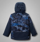 Columbia Boys Mountain Blue Cascades/Coll Navy Whirlibird III Interchange Jacket
