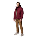 Columbia Mens Rich Wine Oak Harbour II Insulated Jacket