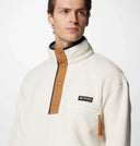 Columbia Mens Chalk Helvetia II Half Snap Fleece