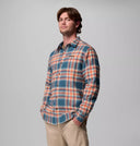 Columbia Mens Everblue Twilight Ombre Pitchstone II Heavyweight Flannel