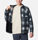 Columbia Mens Chalk Omblur Steens Mountain II Printed Jacket