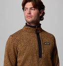 Columbia Mens Tobacco Heather Sweater Weather Full Zip