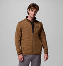Columbia Mens Tobacco Heather Sweater Weather Full Zip